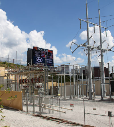 Batting 1.000: Modifying a Substation Near SunTrust Park